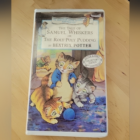 VTG The Tale of Samuel Whiskers / The Roly-Poly Pudding VHS 1993 Clamshell - Picture 9 of 10